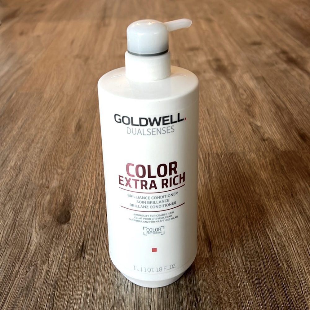 1 - Liter GOLDWELL Dual Senses COLOR EXTRA RICH BRILLIANCE CONDITIONER